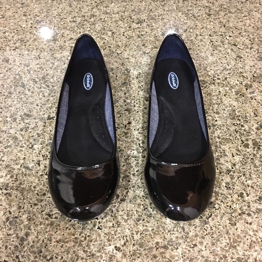 Dr. Scholls Patent Leather Ballet Flats